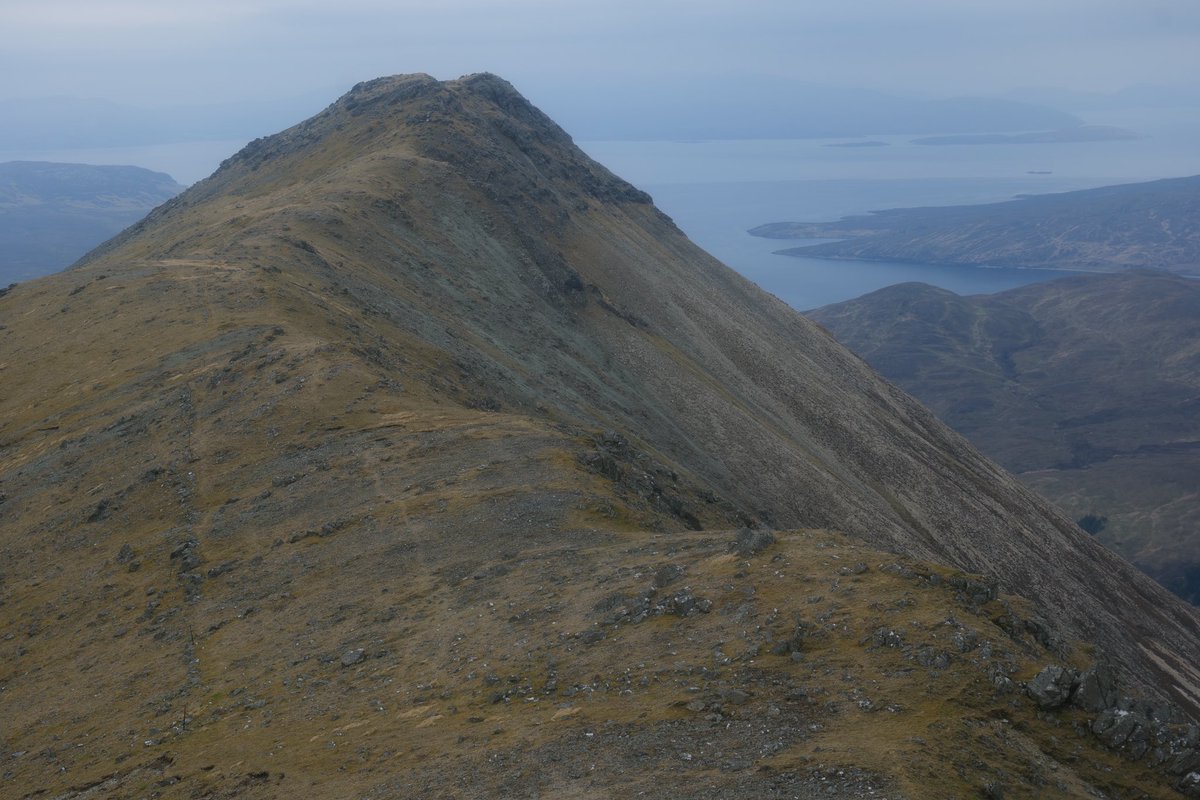 This afternoon on Glamaig, Isle of Skye. ⛰️62/222 (Corbetts)