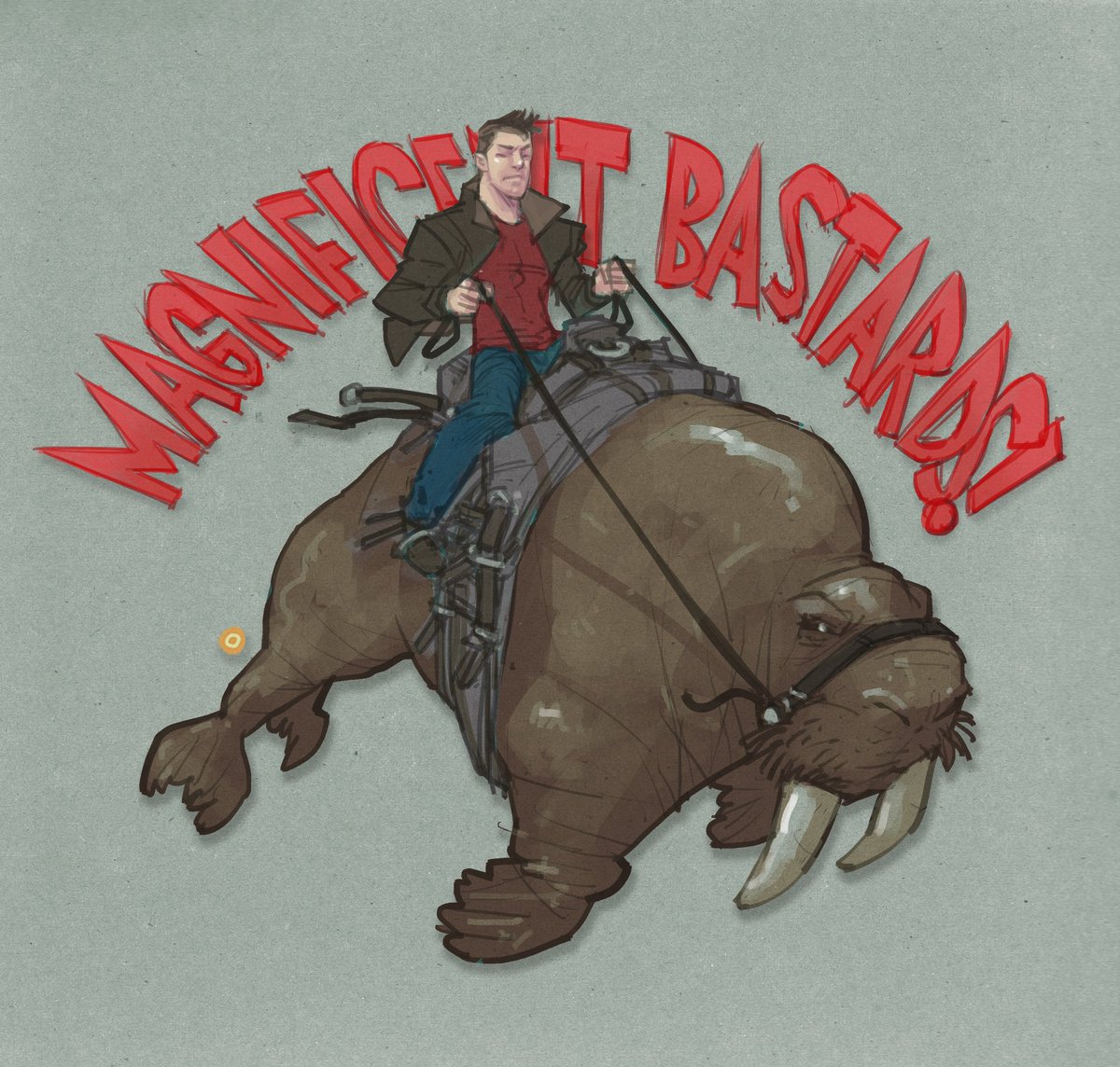 For a limited time we're offering Magnificent Bastards #1 as a FREE download! 
Get hooked before #2 hits!  
Download it here: …encompassentertainment.wetransfer.com/downloads/8ffa…
Also sign up for #2 on Indiegogo to continue the ride!
Sign up here: indiegogo.com/projects/magni…
#ironage #indiecomics