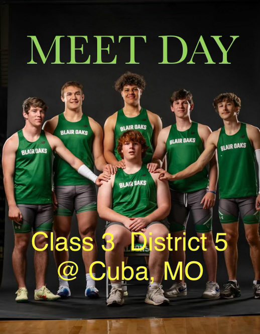 Good luck to Falcons and Lady Falcons today in Cuba for District Track!