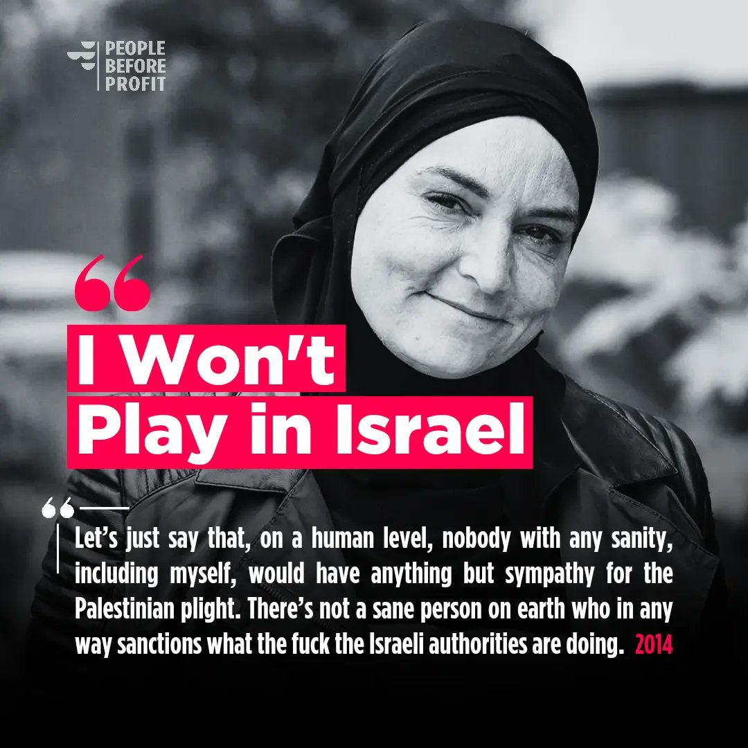 THIS Sinéad O'connor ???!!!! Let the sister rest Allah yarhmha she hates the zionist state.