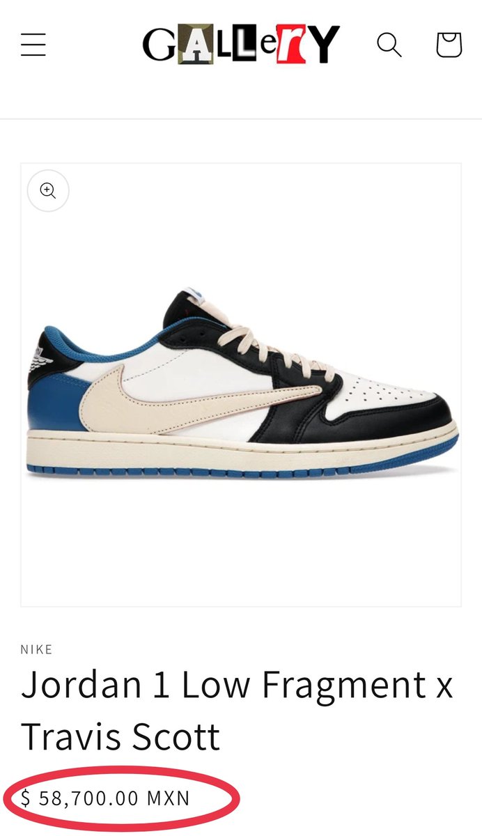 ¿Quieres saber si el Político que tanto pregona la Humildad y la Austeridad en verdad lo es? Solo voltea a ver a sus hijos Y para muestra los tenis Jordan 1 Low Fragment x Travis Scott de $58,700 pesos🤑