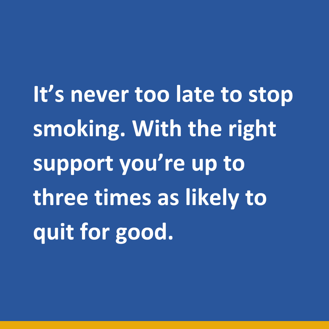 Ready to make a change? Kick the habit and see the difference.

Feel your pulse return to normal in just 20 minutes and say hello to your taste and smell improving, easier breathing, and increasing energy levels. 💪

Let's start this journey together!  
☎️ Call 01983 642369