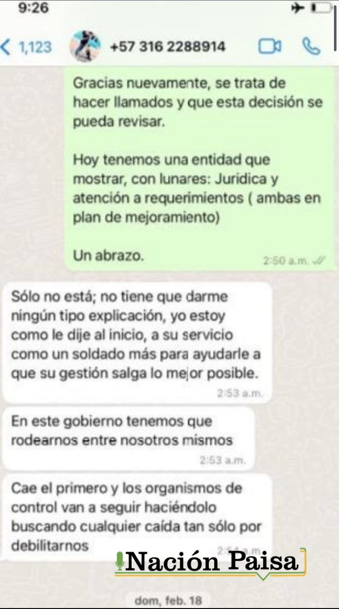 No encuentro una relación del @STransparencia @AIdarragaF con el robo en la @UNGRD; Si examinamos los chats publicados por la gente @olmedolopezm, parecieran descontextualizados; No encuentro relación con la repartija de los excedentes de los sobrecostos de los carrotanques @CIDH