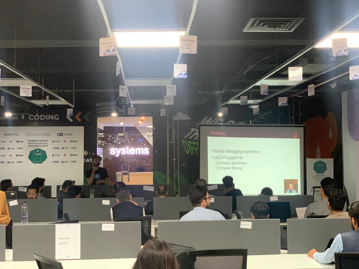 SAIM SAFDAR (@cloudnativeboy) on Twitter photo Bridging the gap between low-level data captured through eBPF & higher-level constructs such as K8s Pods/Containers remains challenging,
<a href="/Qasim_Sarfraz/">Qasim Sarfraz</a> shared debugging techniques and introduced Inspektor Gadget: (github.com/inspektor-gadg…)
Watch now: youtube.com/watch?v=usl-j9… Bridging the gap between low-level data captured through eBPF & higher-level constructs such as K8s Pods/Containers remains challenging,
<a href="/Qasim_Sarfraz/">Qasim Sarfraz</a> shared debugging techniques and introduced Inspektor Gadget: (github.com/inspektor-gadg…)
Watch now: youtube.com/watch?v=usl-j9…