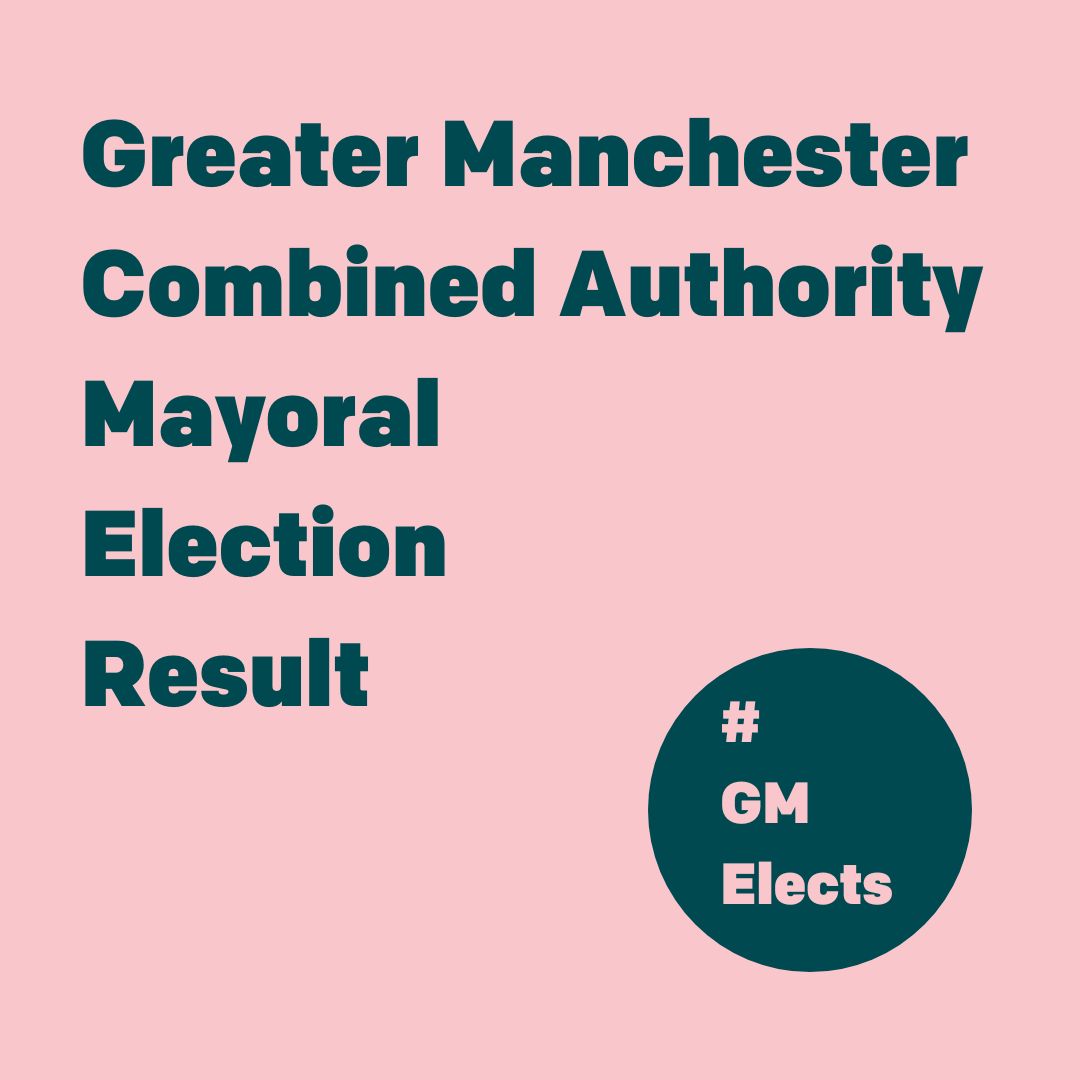 Andy Burnham has been re-elected as Mayor of GM. This follows votes in all 10 GM districts. For overall results, including our district breakdown, visit manchester.gov.uk/electionresults