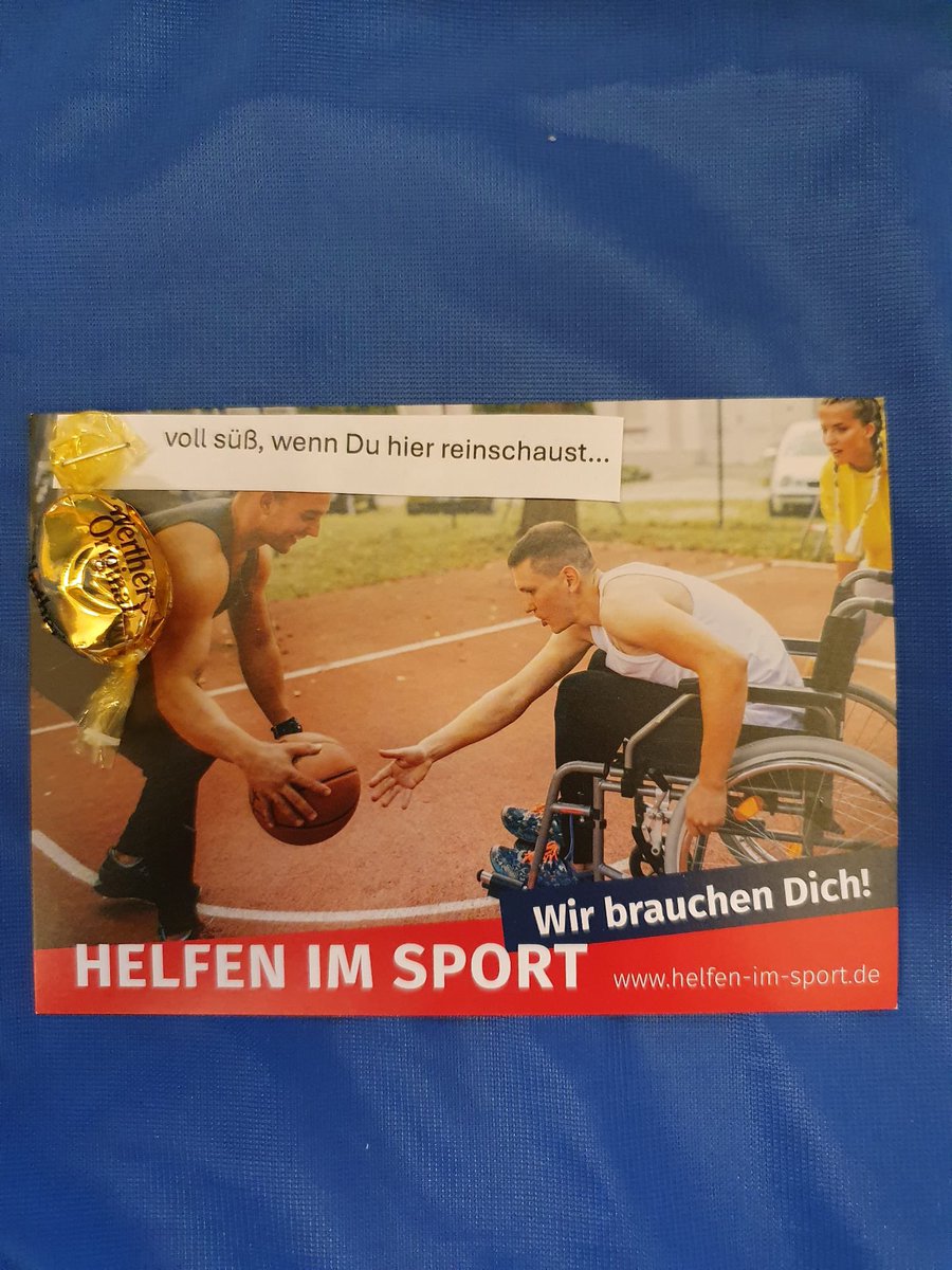 Du willst ehrenamtlich im Sport tätig sein? Dann komm heute zur Freiwilligenbörse am Roten Rathaus an den BSB-Stand (Nr. 14)☺️ Wir freuen uns ! Schau ebenfalls auf hilfe-im-Sport.de und finde die passende ehrenamtliche Tätigkeit für dich! 👍

#freiwillig #sport #helfen