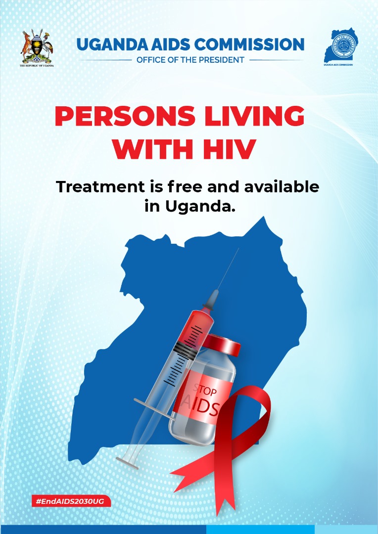 📢Be Aware!! Treatment is free in Uganda for HIV/AIDS victims. #EndAIDS2030UG @aidscommission @EtiiIvan @GovUganda @PCAUganda @MulagoHospital @WHO @MinofHealthUG @PresidencyUg 1/2