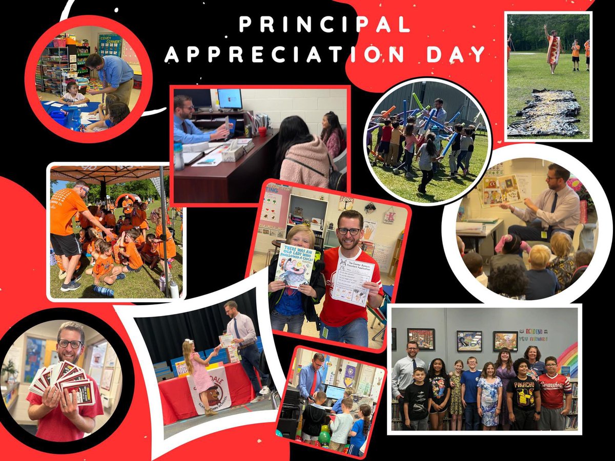Today is Principal Appreciation Day, and we’re proud to say we have the best. You can find Mr. Reagle welcoming students in the morning, reading stories, walking through classrooms, incentivizing kids and celebrating all their achievements at school and in the community.