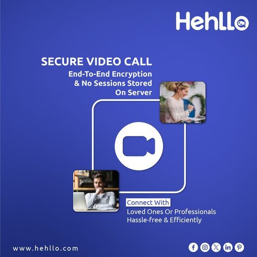 Ensuring secure Virtual Meetings: End-to-End Encryption for Confidential Video Calls , Prioritize Security Standards to Unlock Secure Connections
Do the free Sign Up & take experience now

hehllo.com

#hehlloconnect #hehllowebcall #onlinemeet #virtualmeetings