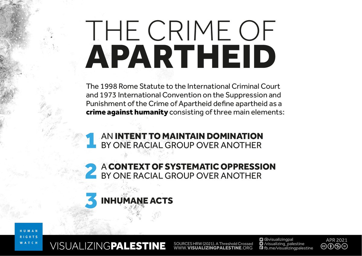 Right on! when the global protests of #Genocide are done the global protest of #Apartheid must begin, full force. The other major crime against humanity #ApartheidIsrael is guilty of, our taxes have sustained for the past 76 years, and very few seem to acknowledge. 🙈🙊🙉