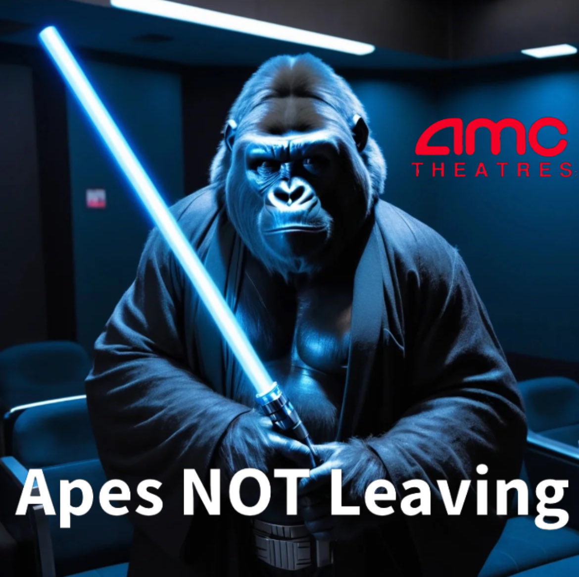 #ApesNotLeaving $AMC #AMC