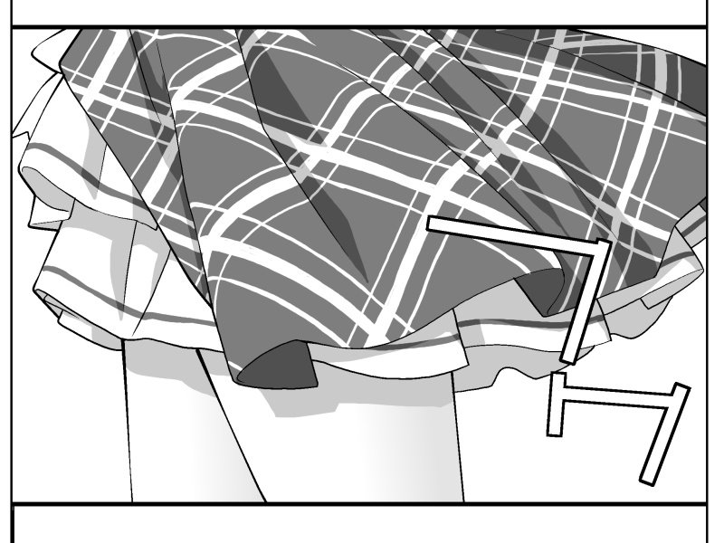 ペン入れ後にも作画コストを気にしなくてはいけないとは…計算外 