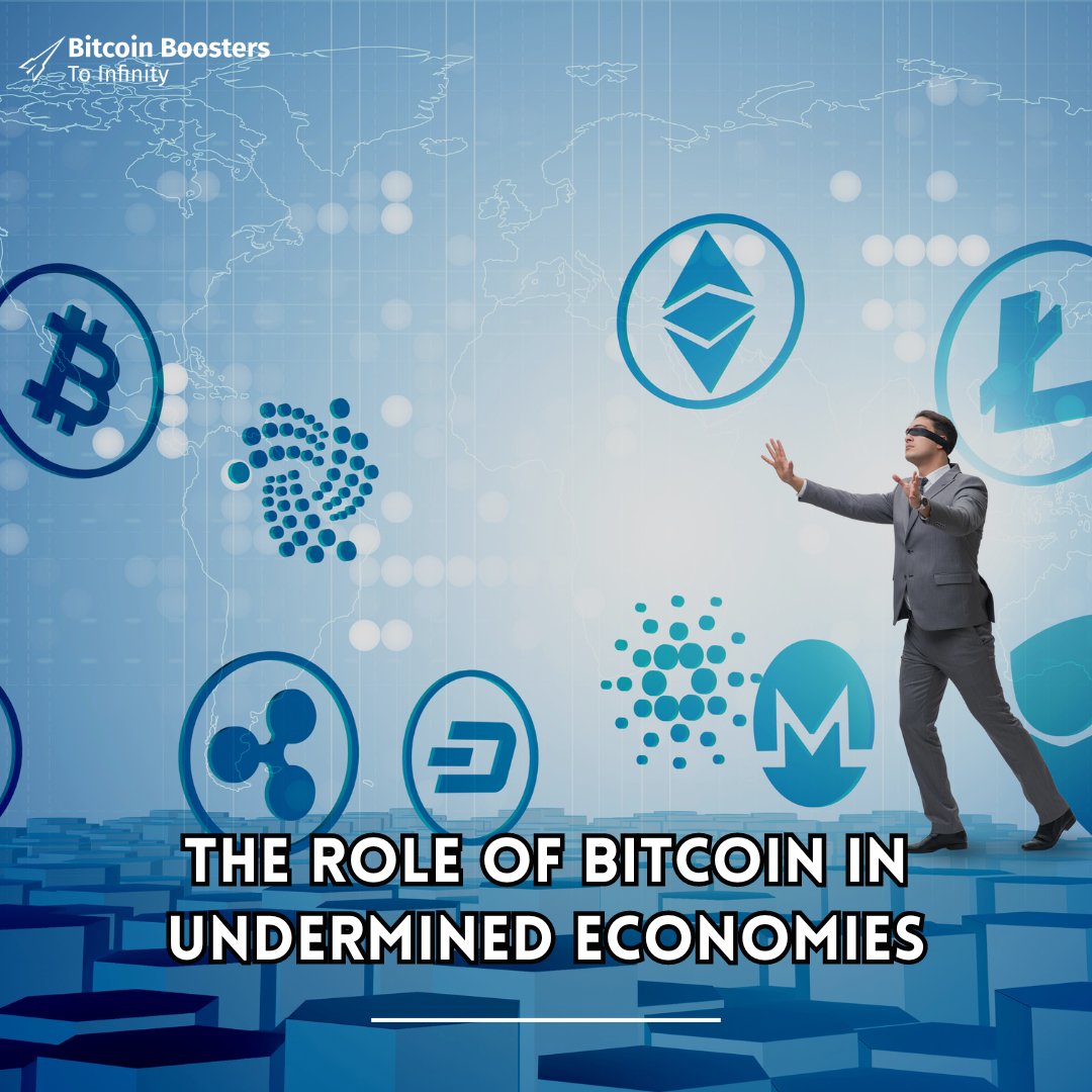 🌍🔗 Transforming Undermined Economies with Bitcoin! Providing stability and access where traditional systems fail. 💥🏦

Explore Bitcoin Insights : bitcoinboosters.com/blogs/

#BitcoinRevolution #EconomicEmpowerment #StableCurrency #CryptoChange