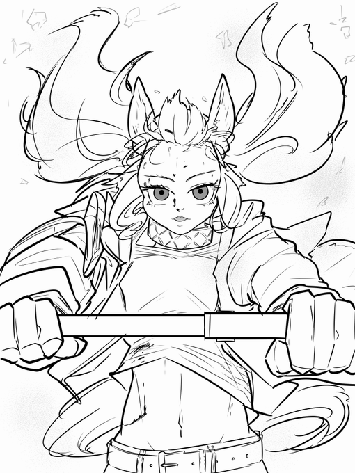 アンジェリーナ
#アークナイツ 
