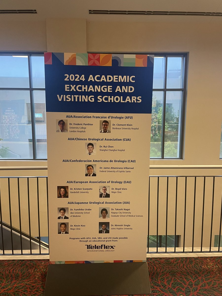 Ready for a new day after a nice first one at AUA24! Good feedback after presenting our TFL pulsed TmYAG comparison ! Many thanks to @AFUrologie and @AmerUrological for this opportunity ! @OTRAXER @GaelleMargue @DrLenfant @Clem_klein