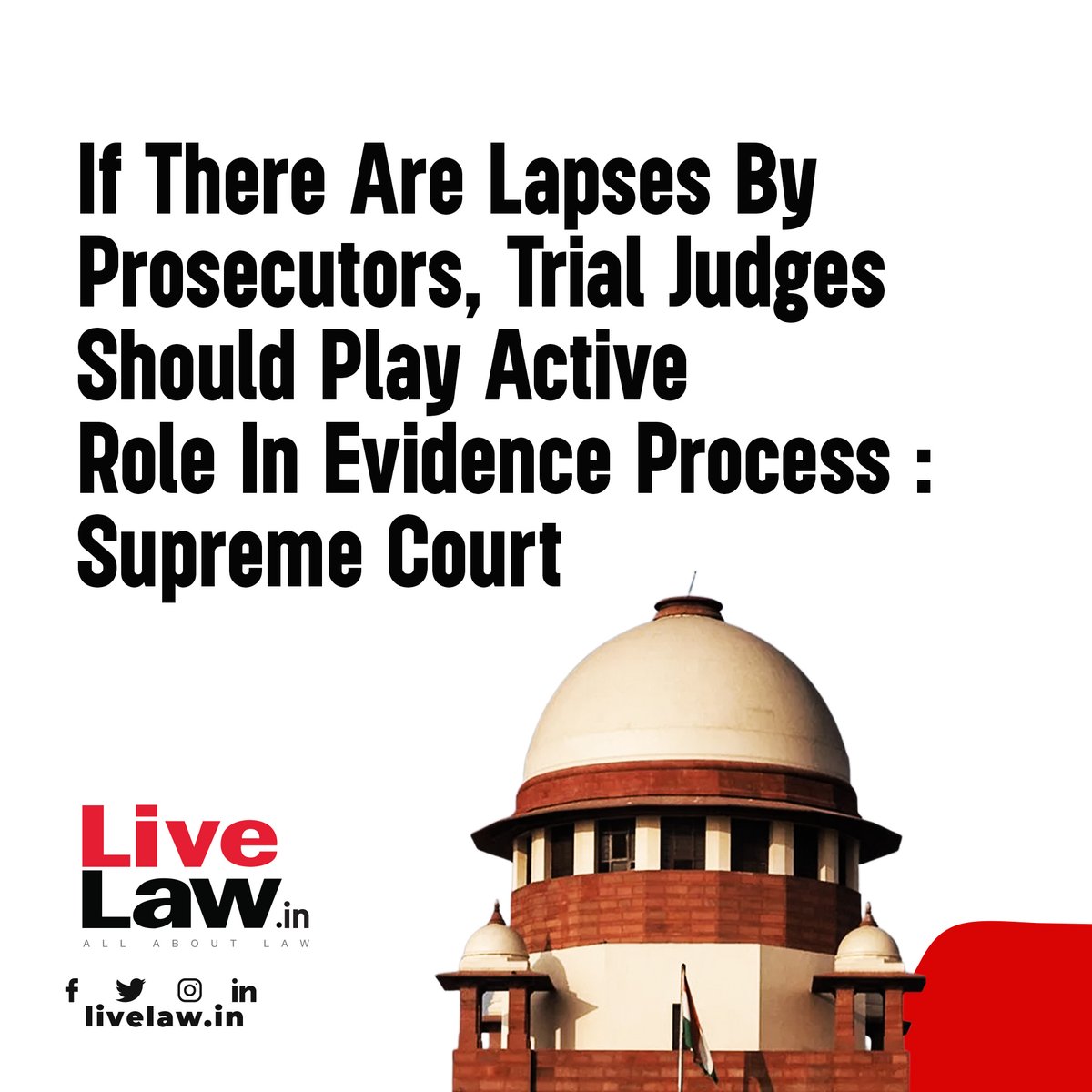 The Supreme Court said that trial judges should take a proactive role instead of acting as 'mere tape recorders' recording witness statements. If there is any lapse by the prosecutor, then the judge should intervene and ask necessary questions to the witness to elicit relevant…