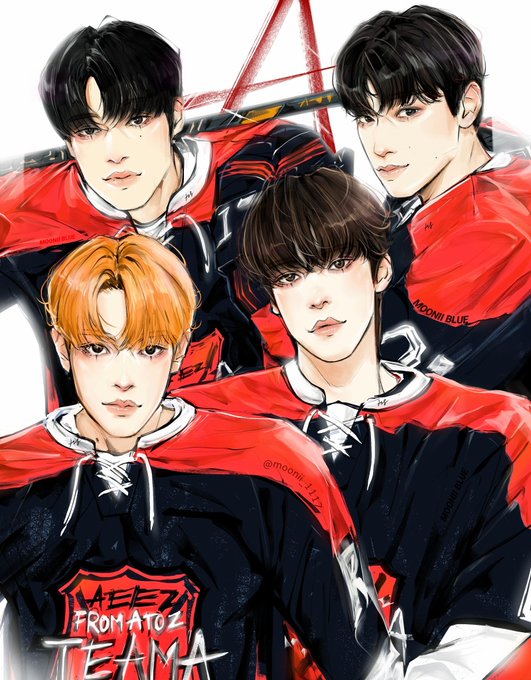 「ATEEZFanArt」のTwitter画像/イラスト(新着))