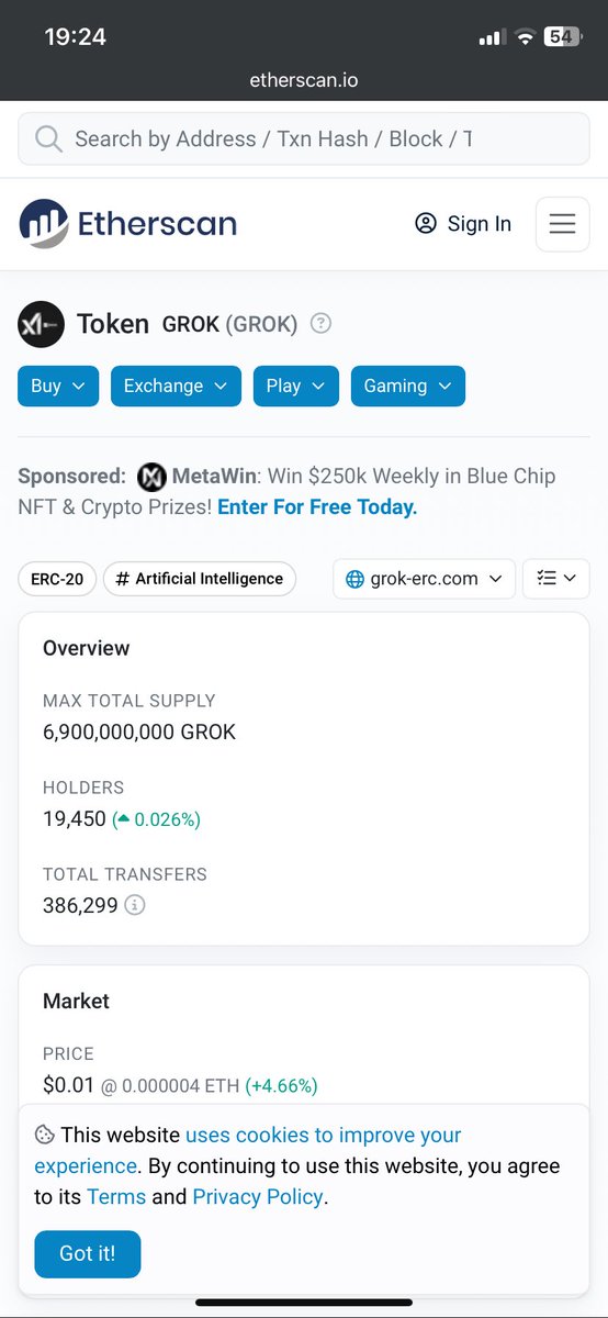Luul87008035's tweet image. quietly growing wallets, sustaining price growth before breakthrough, 100x is coming
#Grokking 
#Doge #Shib #Floki #Pepe #Bonk #wif #BOME