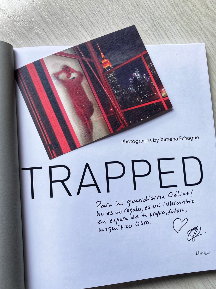 Happy weekend, my friends 
Time for a wonderful photo books moment! 
So happy both are signed by the amazing and admired photographers!
Books by <a href="/XimenaEchague/">ximenaechague.eth LIVE on Sloika /+ Tez</a> and <a href="/teryoshi/">Nikita Teryoshin</a> 
Those #photobooks are treasured! 
Which books are your treasures?