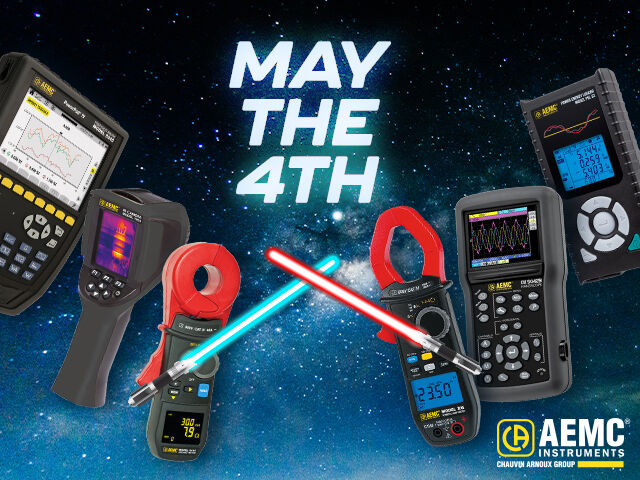 May the 4th be with you! 🌌✨ On #StarWarsDay, harness the power like a Jedi with our advanced power quality instruments. Perfect for anyone looking to improve their energy systems. 🔌🔋 
#MayThe4th #PowerQuality #EnergyEfficiency