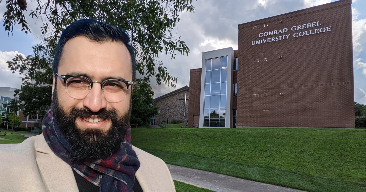 For decades, MPACS student Afnan Aleem has situated himself in the centre of some of the world’s most critical humanitarian crisis zones. Read more about his experiences: bit.ly/3Wl7Gkf #GRADImpact @uwaterlooARTS @PACSuwaterloo @Conrad_Grebel