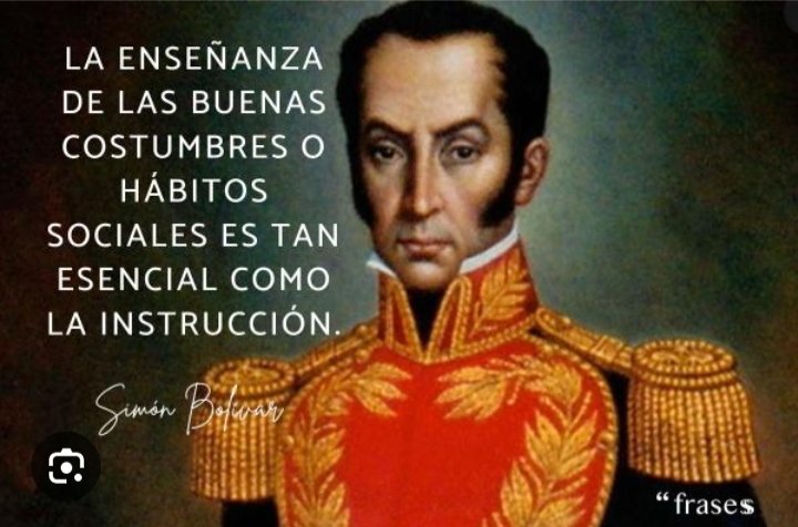 #04mayo Frases de nuestro Libertador Simón Bolívar