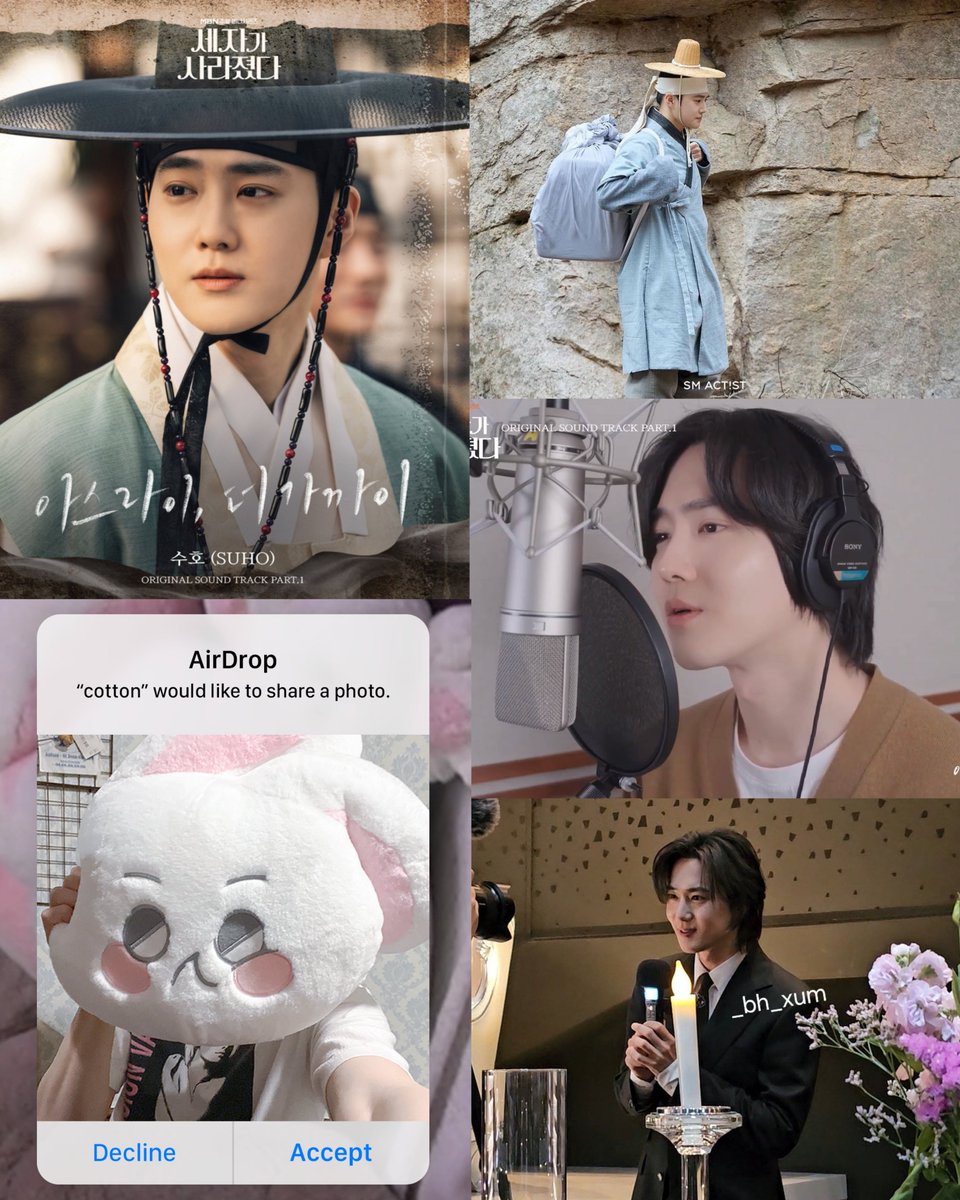 SUHO and his 522 side quests!!! 🐰❤️ Today's updates: - Love You More Gradually - kimjuncotton update - wedding singer SUHO - SUHOME bunny - Missing Crown Prince ep 7 #MissingCrownPrinceEp7 #MissingCrownPrince #세자가사라졌다 #Suho #수호 #SUHO_LoveYouMoreGradually