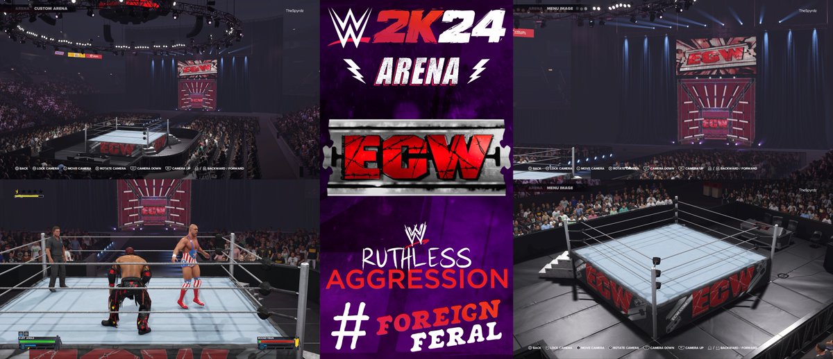 #WWE2K24 NEW UPLOAD 
- ECW 2006 
#ForeignFeral #FERAL24ruthless #ECW