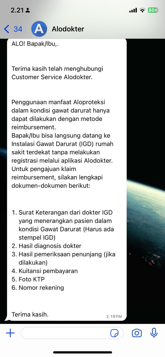 aikcungkring's tweet photo. Ceritanya kepala nih kepentok besi, kocak emang, hectic bgt ama kerjaan, pusing kagak ilang 2 hari, curhat ke @alodokter diarahin ke IGD, udh ke IGD, diperiksa, karna tdk kondisi kritis dialihkan ke poli umum, utk ditangani segera karena poli umum jg sdg tdk sibuk https://t.co/EBphqZfgsG