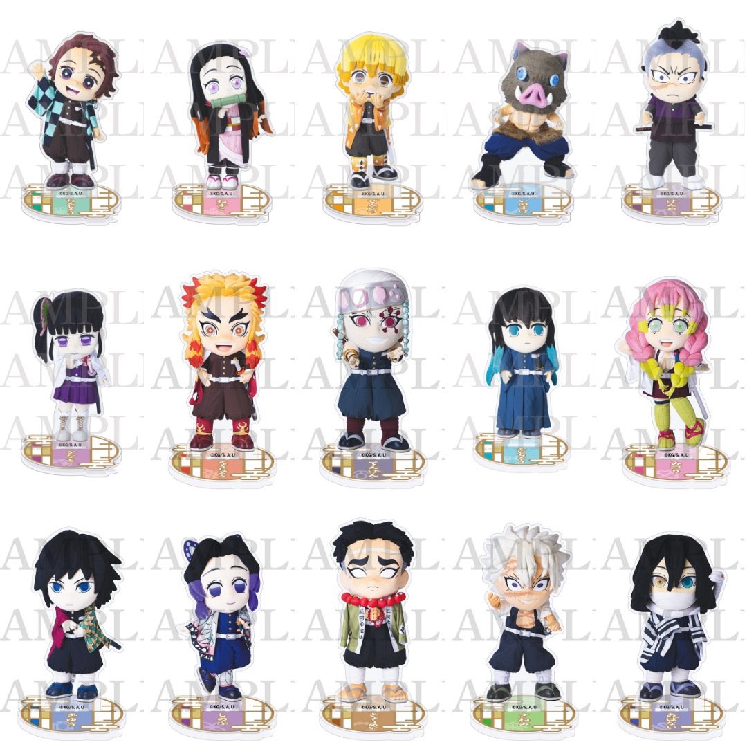 アニメ「鬼滅の刃」 みに隊士 アクリルスタンド 【2024年6月発売