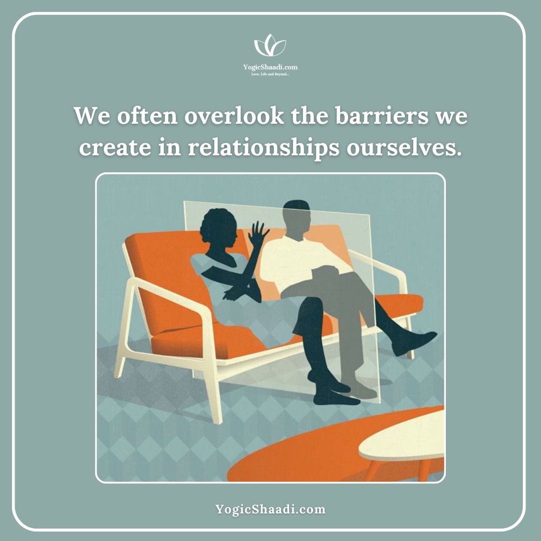 Recognizing and dismantling these barriers requires introspection, vulnerability, and a willingness to confront uncomfortable truths. It's a journey of self-discovery and growth, where we learn to let go of fear and embrace authenticity.

#YogicShaadi #LoveLifeAndBeyond