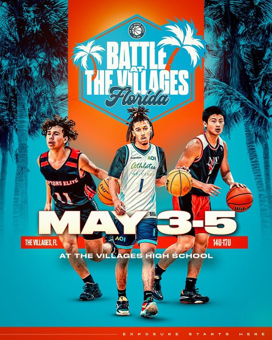 Here at The Villages Charter for the Battle At The Villages. Follow our team for updates, analysis & evaluations throughout the day and weekend: @OntheRadarHoops @TaiYoungHoops