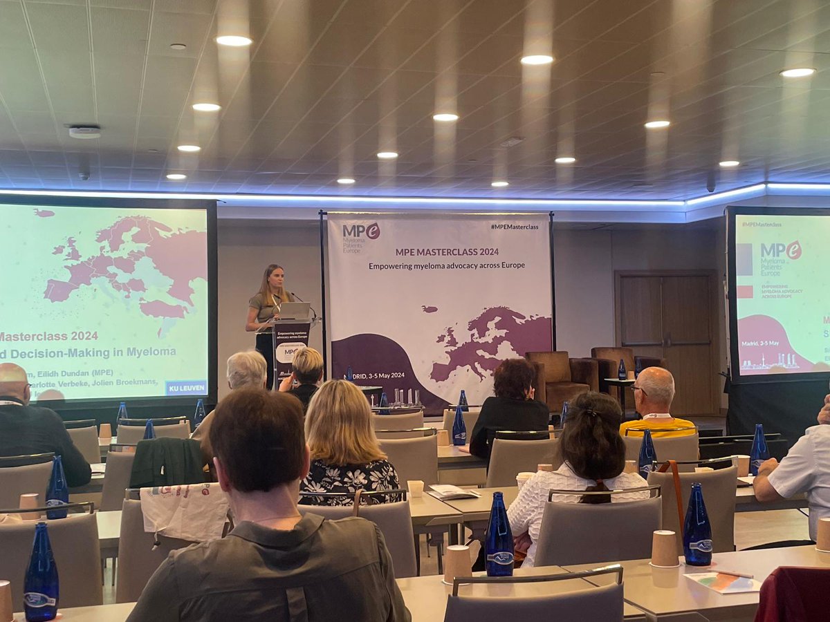 Attendees are taking part in breakout session one led by MPE´s Research Assistant, Silene Ten Seldam, who will talk about shared decision-making between patients and medical teams. #SharedDecisionMaking #MPEMasterclass