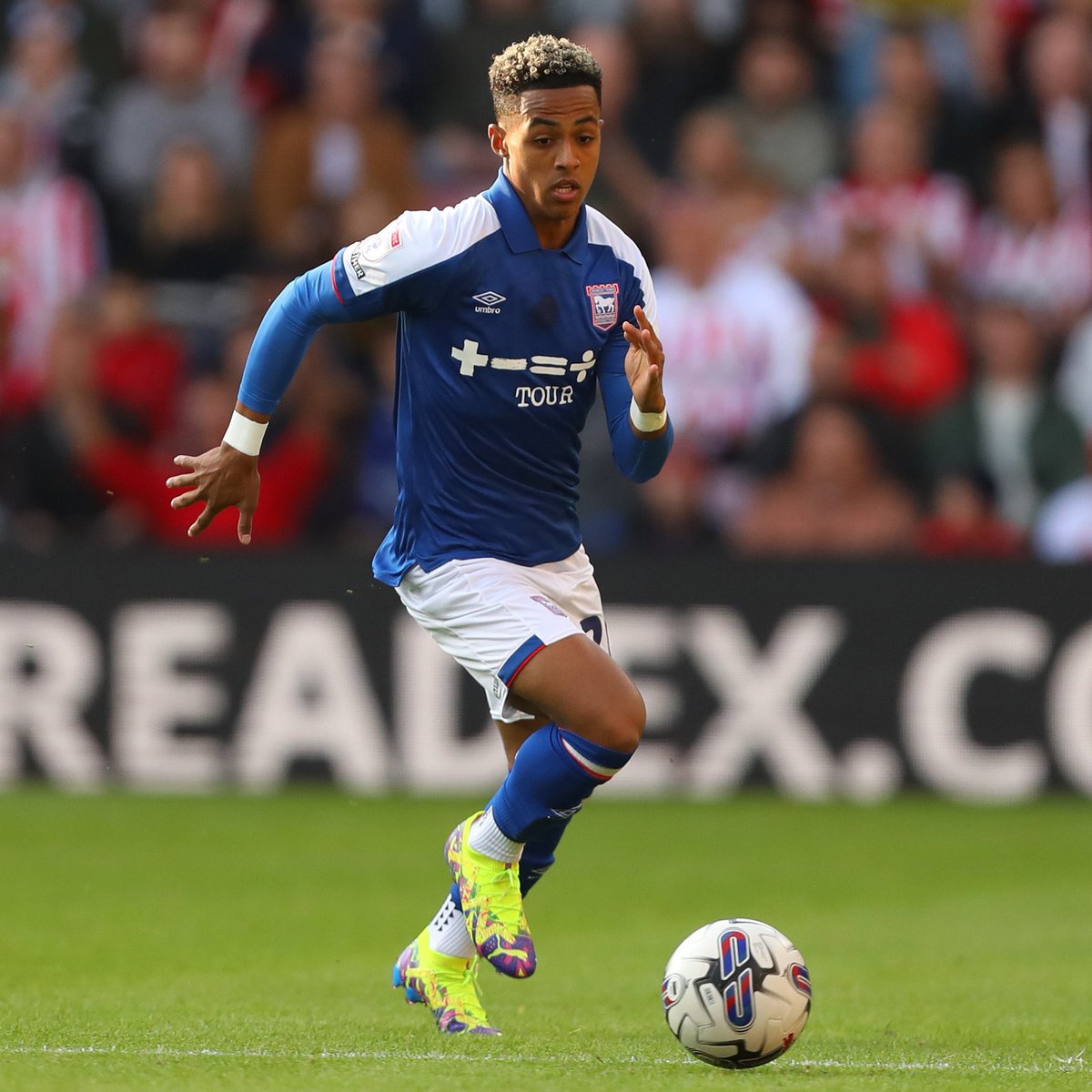 Omari Hutchinson scores another goal for Ipswich. What a season he has had.