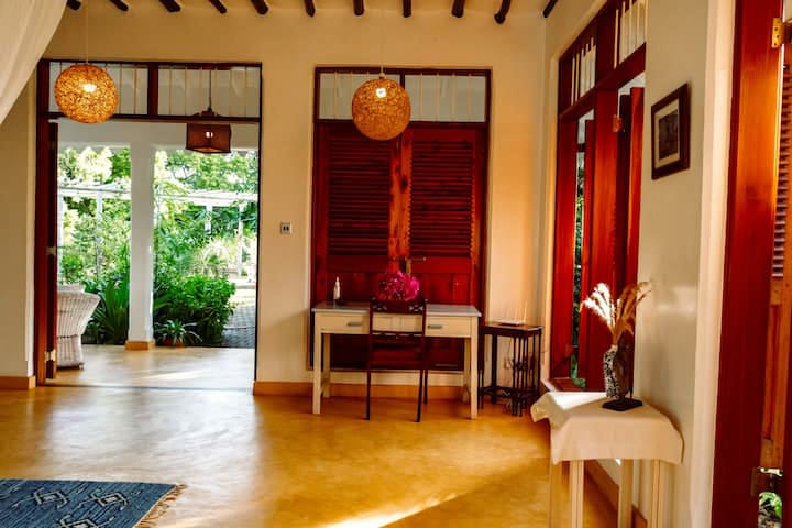 A haven of peace just a few minutes walk to the soft  white sands of Bofa beach Kilifi. Tarangau Cottage accommodates 2 guests in 1 double en-suite bedroom @$135/night on self catering.
To book 📞0791045862
✉️ perfectstrangerssafaris@gmail.com 
#LuxuryTravel #BeachHoliday