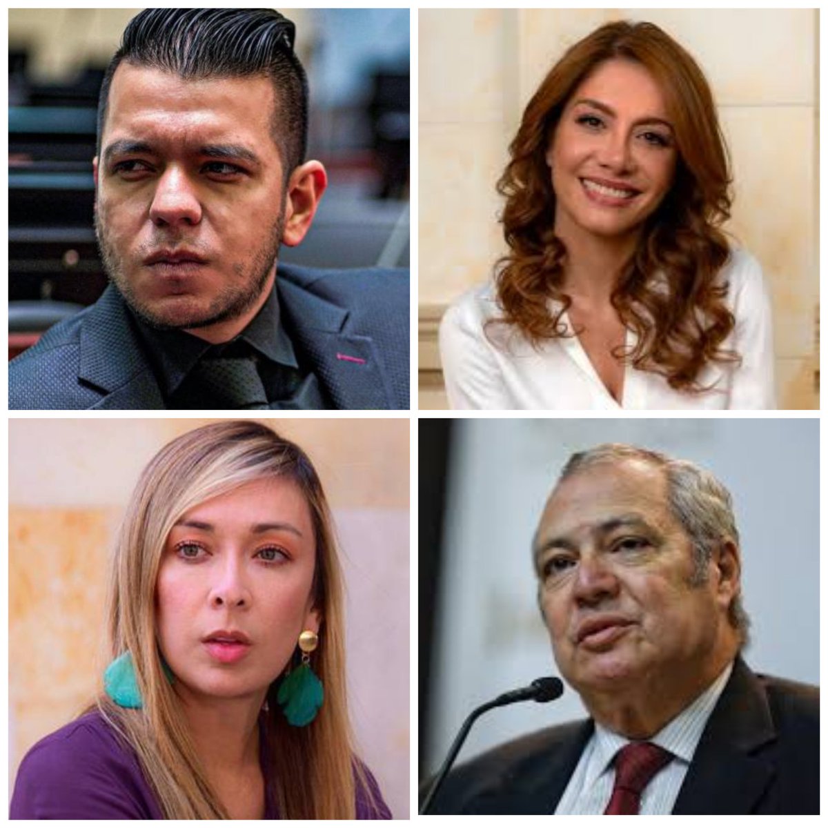 Lo positivo de todo, es que estos Congresistas no serán reelegidos. 

¿Usted votaría por ellos?

No= dale RT 🔄 
No= dale ❤️ 
Sí/No 💬💬💬