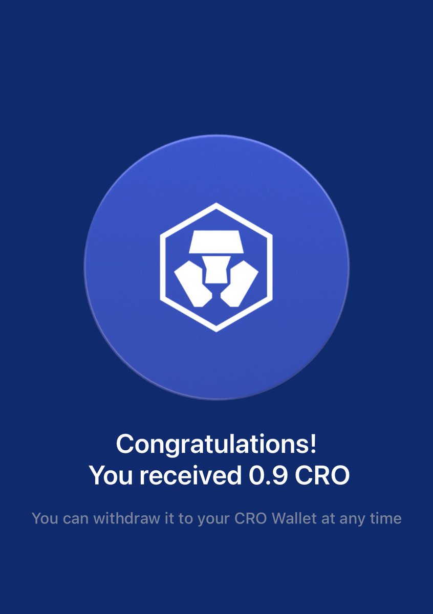 got myself a bronze mystery box worth 0.9 $CRO, all it takes was simply to check-in into the Mission Control Feature to earn yourself a diamond, that’s not too much to do isn’t it? 👀🤝🙏

#cryptocom #crofam #bornbrave #FFTB #CRO271