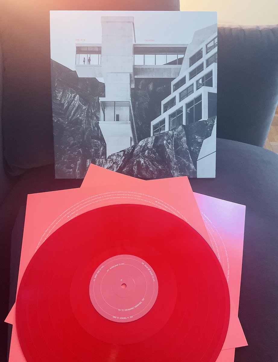 On the playlist today, the latest album released by UK duo @TheKVB Tremors on bright red wax Can't wait to see them live this month #vinylcommunity #vinylcollection thekvb.bandcamp.com/track/tremors