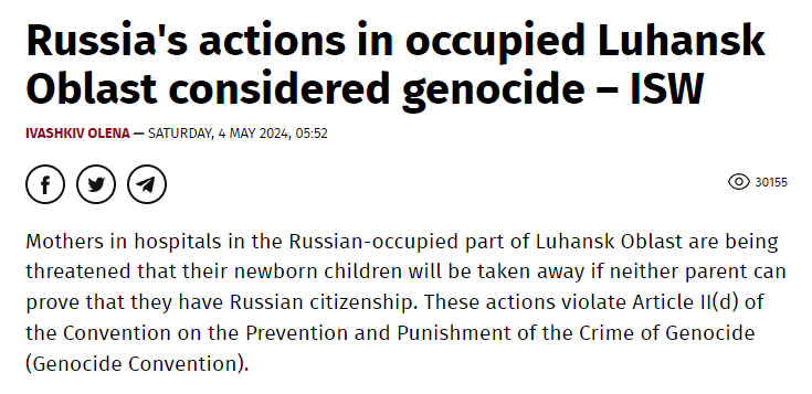 Russia is committing genocide of Ukrainians in the most heinous form possible. In front of the eyes of the whole world! Why is there zero reaction from all international organizations?! Why is the West not taking any measures to punish Russia?!  

#GenocideOfUkrainians
