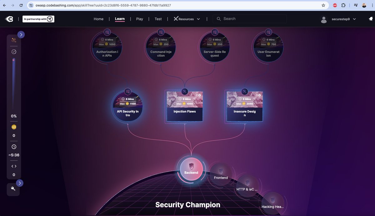 securestep9's tweet image. Exciting news for OWASP members!
The #OWASP Foundation is pleased to announce a partnership with @Checkmarx offering complimentary access to Checkmarx #Codebashing Application Security Training platform to all OWASP members!
Join OWASP as a member here:
owasp.org/membership/