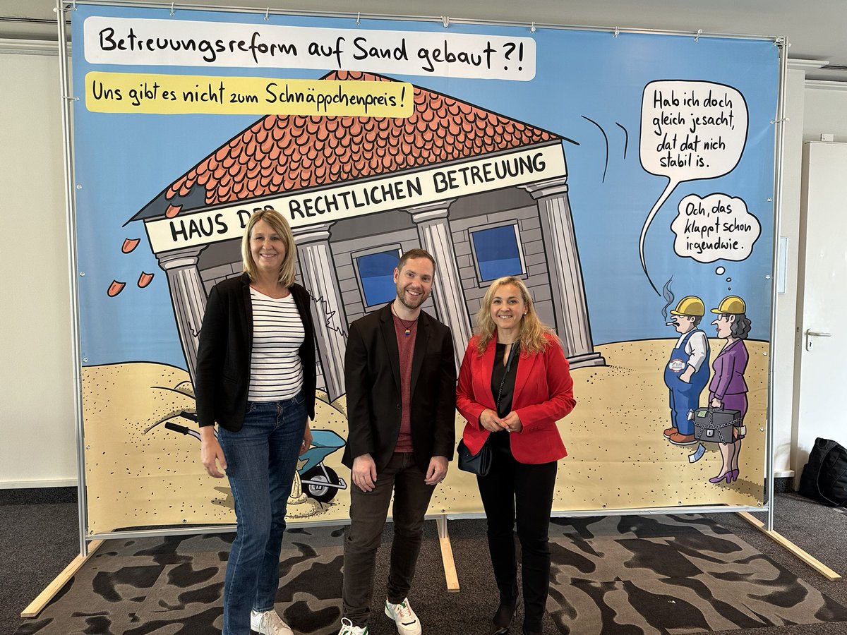 ManuelRudolph's tweet photo. Vielen Dank Frau Bundestagsabgeordnete Luiza Licina-Bode von der SPD! Ihr Einsatz im Bundestag ist für die rechtliche Betreuung von großer Wichtigkeit! Das Haus ist bereits am einbrechen! #baustellebetreuung #berufsbetreuung @BdB_Deutschland https://t.co/vW6BWOcDLT