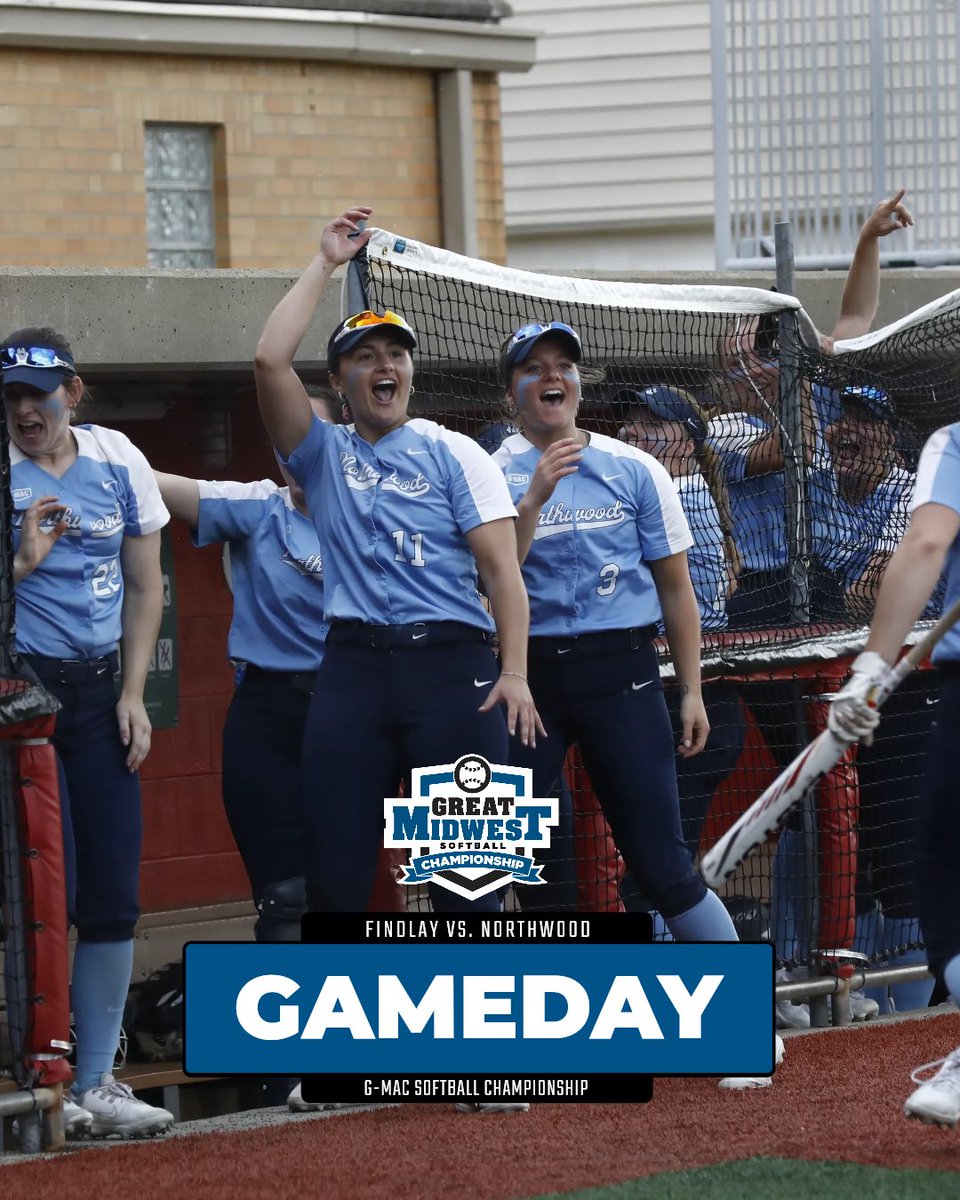 2024 G-MAC Softball Championship 🏆 Findlay vs. Northwood ⏰ 10:00 📍 Firestone Stadium 📊 northwood.sidearmsports.com/sidearmstats/s 📺 greatmidwestdigitalnetwork.com