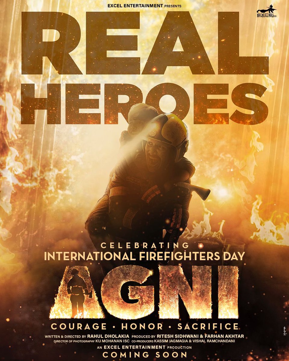 Rahul Dholakia next film after #Raees, #Agni has been announced on International Firefighters Day.

#Agni film stars #PratikGandhi, #Divyenndu, #JitendraJoshi, #SaiTamhankar, #SaiyamiKher, #UditArora and #KabirShah