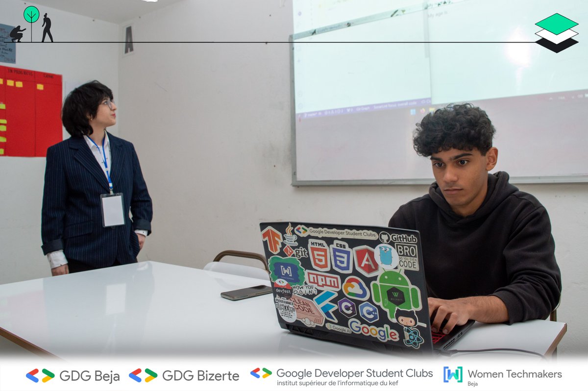 Code, connect, create! Participants at the International Women's Day 2024: Impact the Future event are delving into the world of Web development with  Molk Saouabi leading the way.

#IWD2024 #gdgbizerte #gdgbeja #gdscisikef  #ImpactTheFuture #WebWorkshop