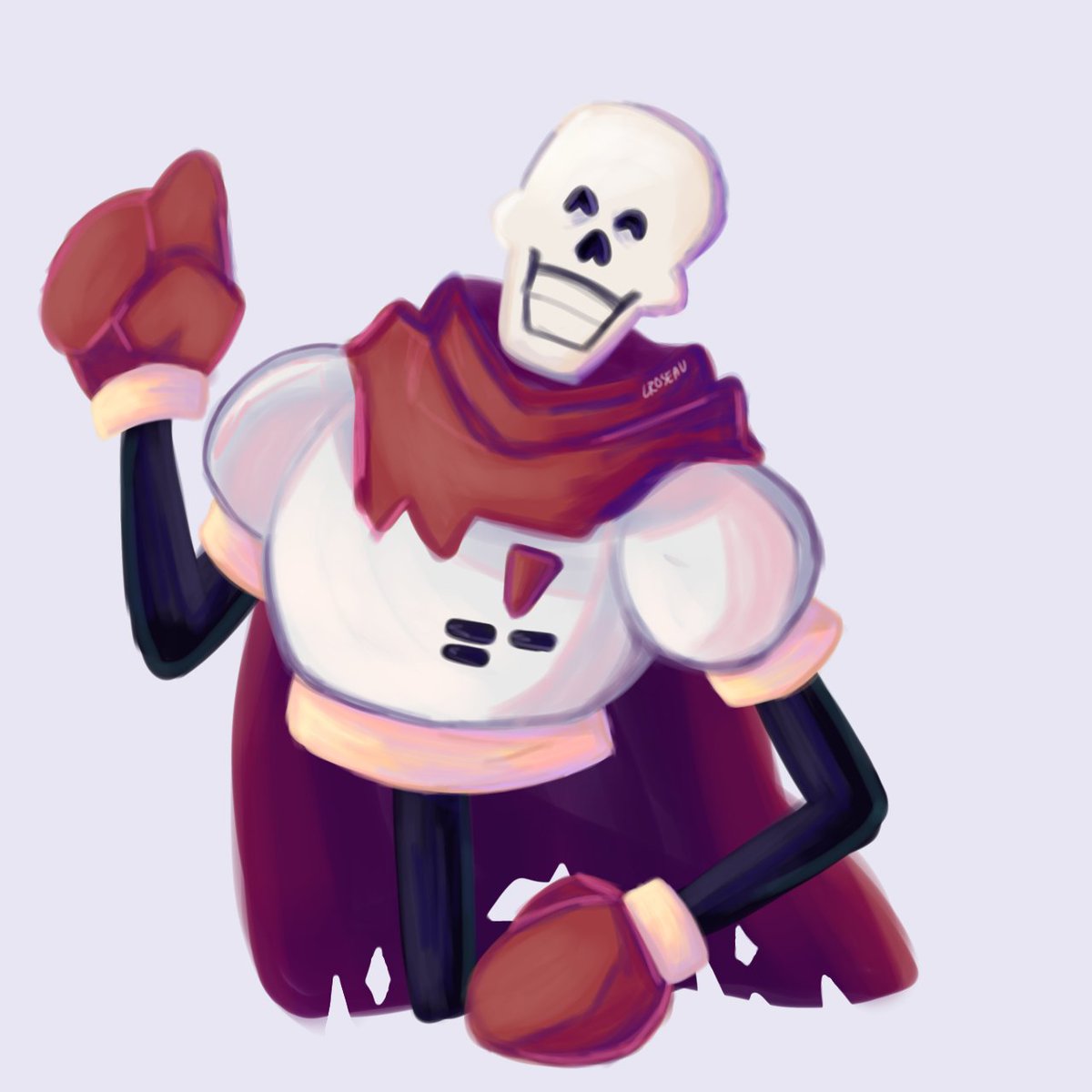 unoriginal ass pose but i just wanted to practice my rendering

#papyrus #undertale