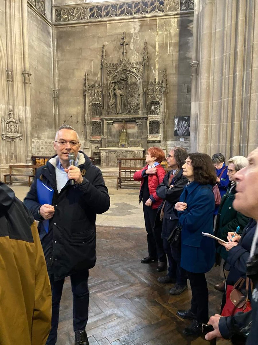 Très heureux d'avoir présenté ce matin l'histoire de l'église Saint-Bernard de la Chapelle à 57 personnes. Au cœur de La Goutte d'Or à Paris (18e) est vraiment à découvrir. #Paris18 ❤