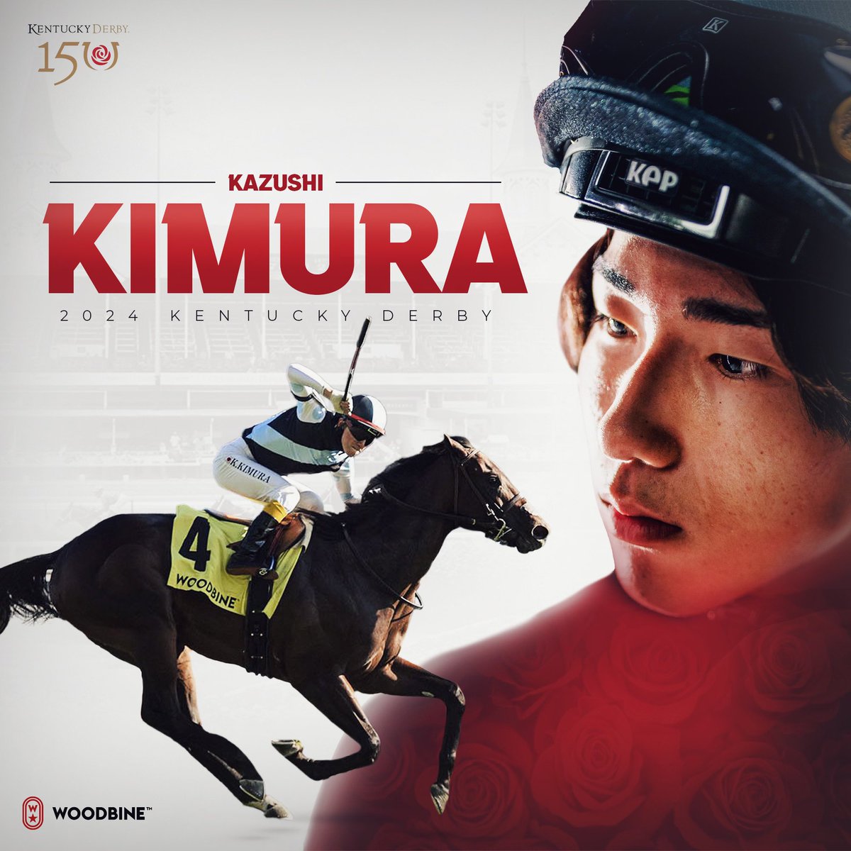 Today’s the day to make history KK! @KentuckyDerby #KyDerby Best of luck today @kazushi0096