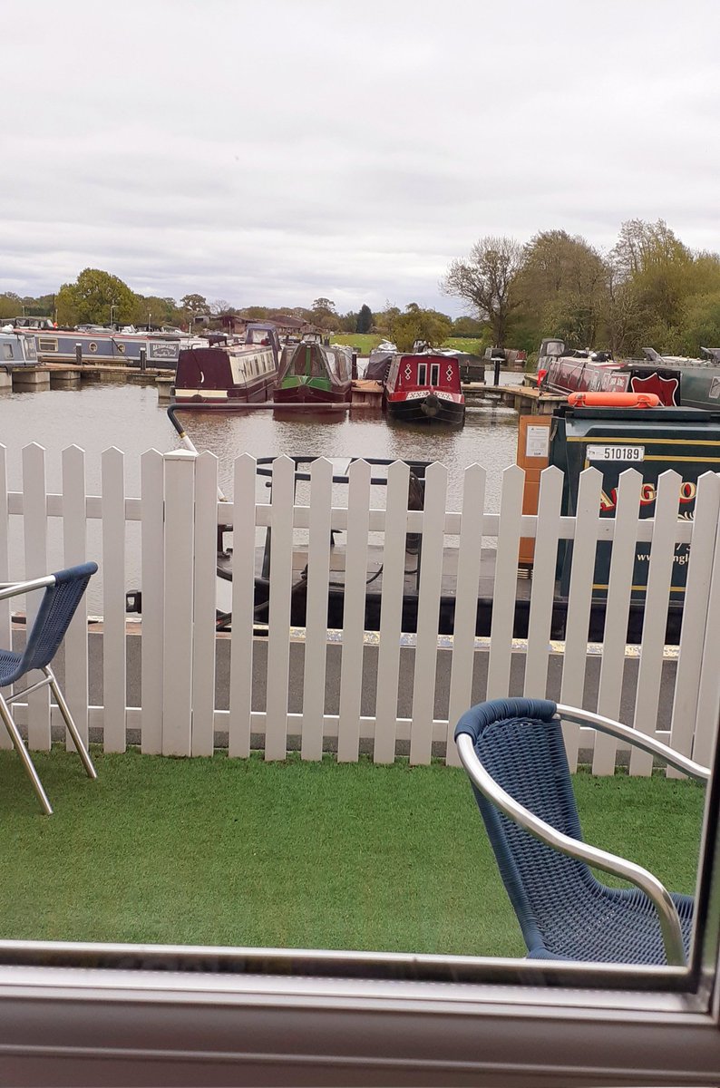 Popped in for coffee but ended up eating a fish finger sandwich, delicious. 
@whixall_marina 
#NorthShropshire