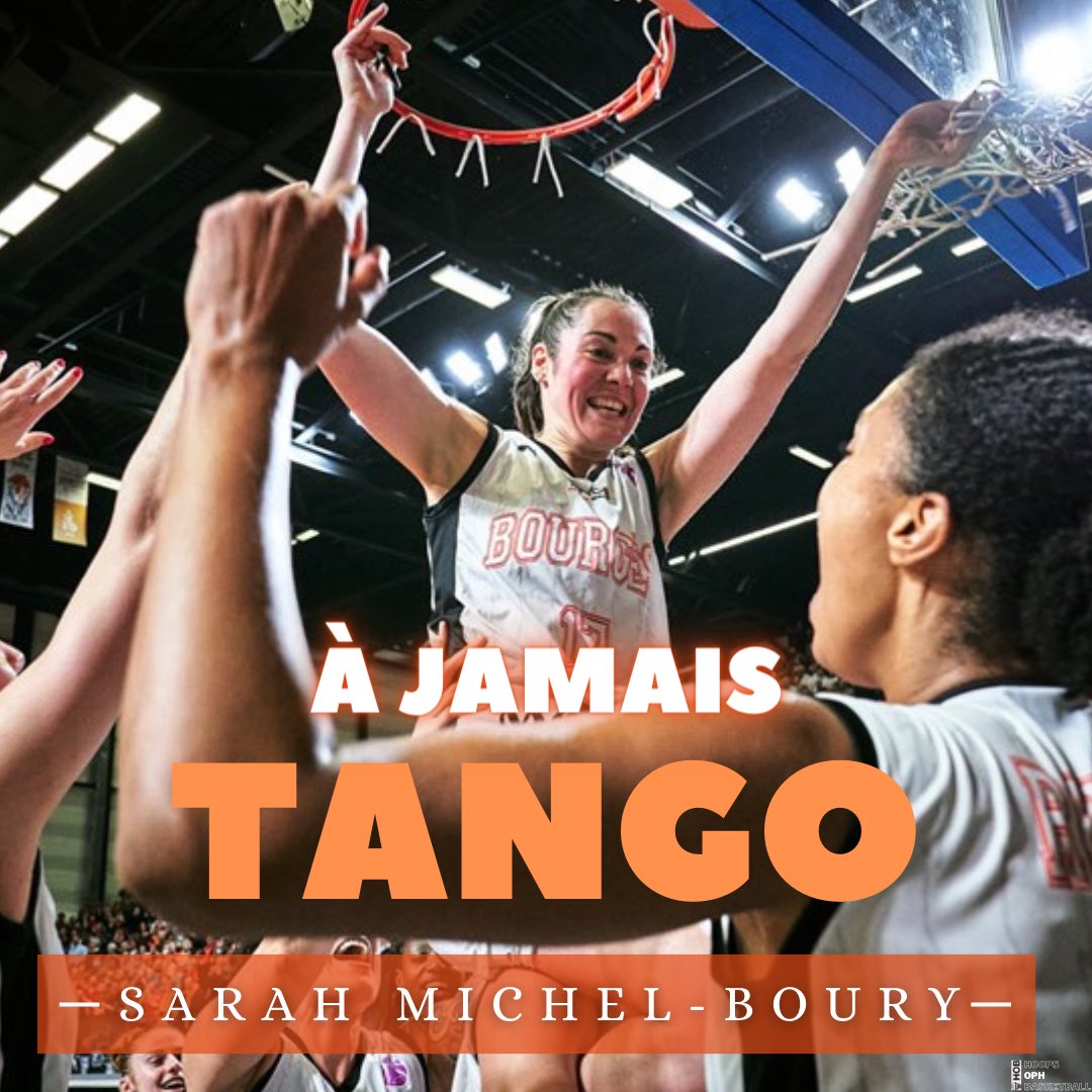 𝗔 𝗝𝗔𝗠𝗔𝗜𝗦 𝗧𝗔𝗡𝗚𝗢 !🧡
Sarah Michel-Boury a disputé samedi son dernier match avec les Tango de Bourges. Arrivée lors de la saison de 2017-2018, son passage aura marqué les supporters Berruyers. 1/2
#Basket #Basketfrance #BasketFeminin #SarahMichel