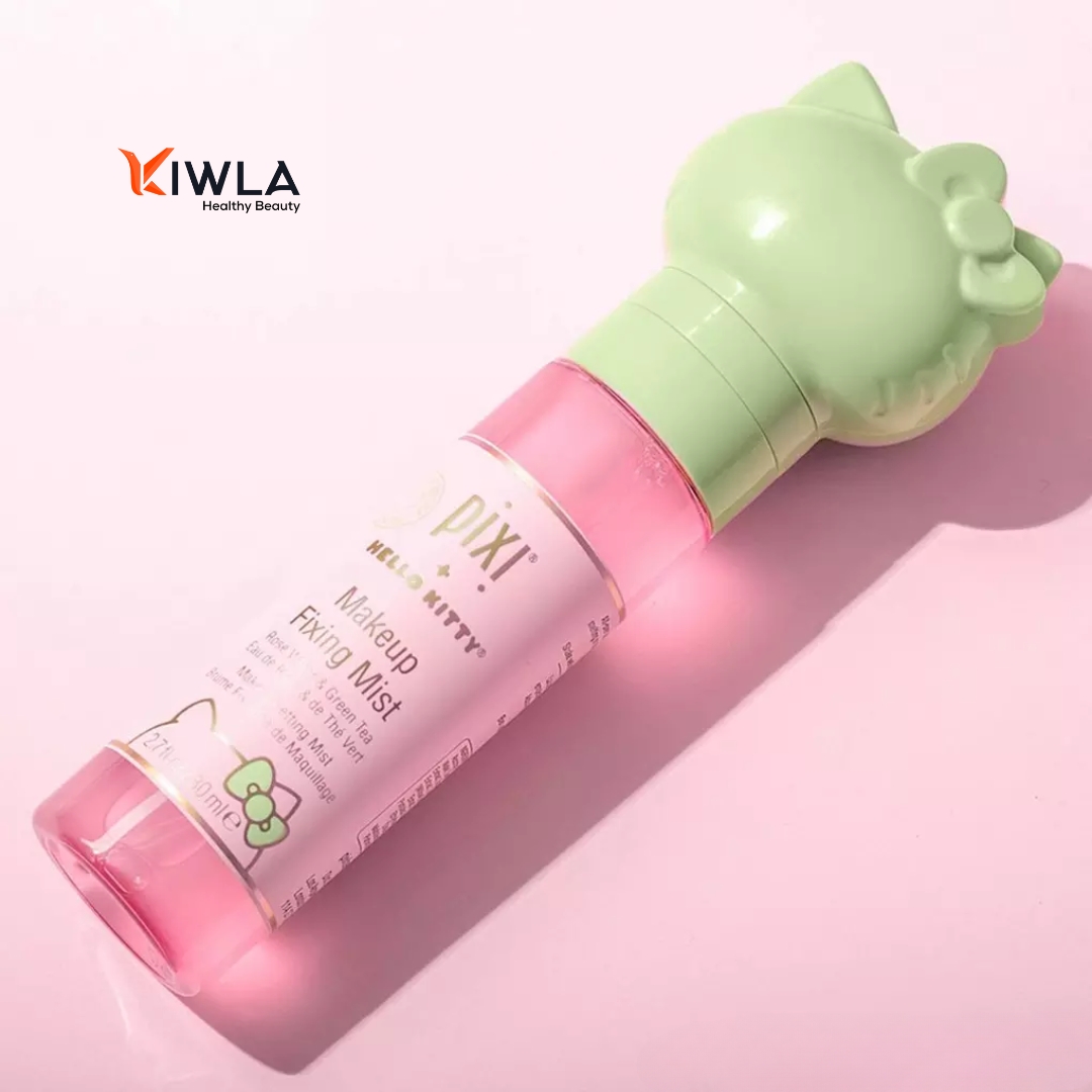 Pixi + Hello Kitty Makeup Fixing Mist . . . #pixi #hellokitty #fixingmist #fragrance #makeup #Beauty #cosmetics #mua #parfum #fragrancelover #healthandwellness #supplements #thekiwla #welovekiwla #healthybeauty @thekiwla kiwla.com/products/Pixi-…